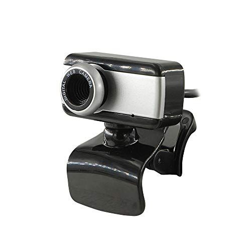 Xtreme Webcam PC con Clip di Ancoraggio 640 x 480 con Microfono Plug And Play 33857, Nero