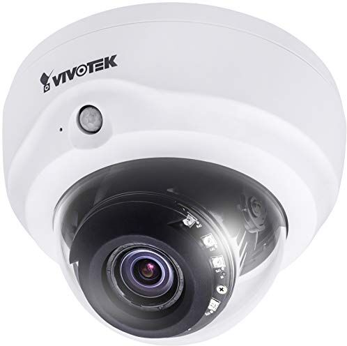 VIVOTEK fd816ba-HT Fixed Dome IP Camera, 2 Mega Pixel, Indoor, IR, POE, 2,8 – 12 mm, PIR Bianco