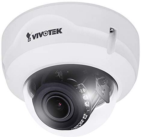 VIVOTEK FD8377-HV Fixed Dome Telecamera IP 4 MP, IR LED 30 m, Outdoor, 2, 8-12, colore: Nero