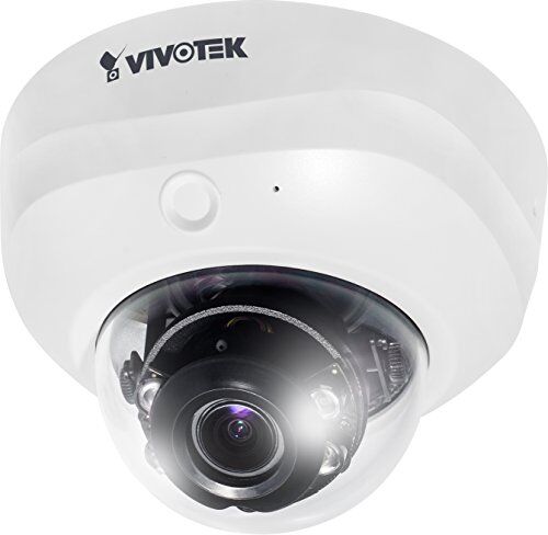 VIVOTEK FD8155H giorno/notte Fixed Network Dome Camera con 1.3 MP Risoluzione HD, WDR Pro II, Smart IR e dispositivo Smart Focus con 3 – 10 mm per interni