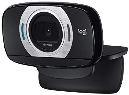 Logitech C615 Webcam Portatile, Full HD 1080p/30fps, Videochiamata HD Widescreen, Pieghevole, ‎Correzione Luce HD e Rumore, Autofocus, per Skype, FaceTime, Hangouts, ‎PC/Mac/Laptop/Macbook/Tablet