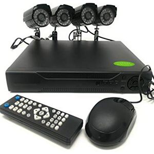 Kit videosorveglianza DVR 4 canali CCD 3.6mm Samsung Kit videosorveglianza DVR 4 canali CCD 3.6mm Samsung