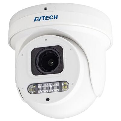 Avtech 635266 Telecamera IP Dome H.265 IR da 5 MP Rilevamento Basato su AI IP66, DGM5907SVSGAT Bianco Avtech 635266 Telecamera IP Dome H.265 IR da 5 MP Rilevamento Basato su AI IP66, DGM5907SVSGAT Bianco