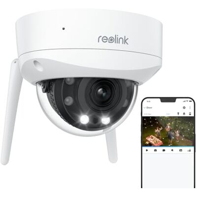 Reolink 4K Telecamera Wi-Fi con Esterno Zoom Ottico 5X (Ricondizionato) Reolink 4K Telecamera Wi-Fi con Esterno Zoom Ottico 5X (Ricondizionato)