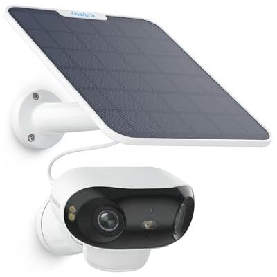 Reolink 4K Telecamera Wi-Fi Esterno 180° Senza Fili Doppia Lente F1.0 Visione Notturna a Colori, Sorveglianza Wireless, Rilevamento Smart, Archiviazione Locale, Installazione Facile, Argus 4 Pro Reolink 4K Telecamera Wi-Fi Esterno 180° Senza Fili Doppia Lente F1.0 Visione Notturna a Colori, Sorveglianza Wireless, Rilevamento Smart, Archiviazione Locale, Installazione Facile, Argus 4 Pro
