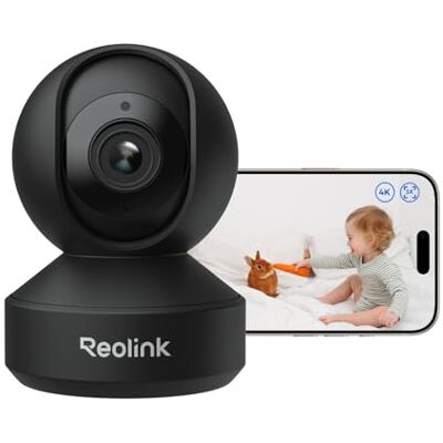 Reolink 4K Telecamera WiFi Interno, PTZ WiFi 6 Dual-Band con Zoom Ottico 3x Reolink 4K Telecamera WiFi Interno, PTZ WiFi 6 Dual-Band con Zoom Ottico 3x