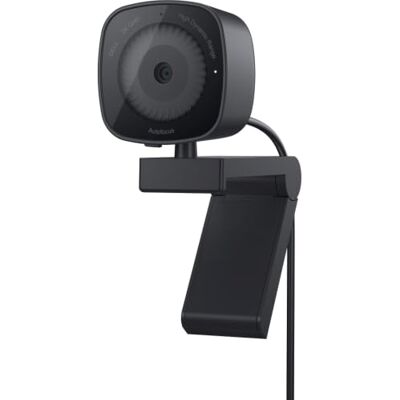 Dell Webcam WB3023-2K risoluzione QHD/FHD/HD, sensore Sony, apertura f2.0, rilevamento volti, microfono con riduzione del rumore, zoom HD 2X, USB-A, certificazione Microsoft Teams/Zoom, nero Dell Webcam WB3023-2K risoluzione QHD/FHD/HD, sensore Sony, apertura f2.0, rilevamento volti, microfono con riduzione del rumore, zoom HD 2X, USB-A, certificazione Microsoft Teams/Zoom, nero