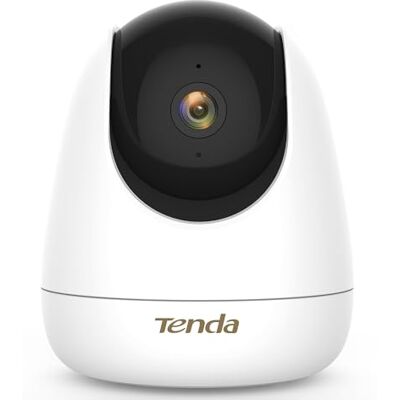 Tenda CP7 Telecamera WiFi Interno 4MP 360° Pan Tilt con Visione Notturna e Audio Bidirezionale, Rilevamento AI, Compatibile con Alexa, Modalità Privacy, Archiviazione Cloud/SD fino a 512GB Tenda CP7 Telecamera WiFi Interno 4MP 360° Pan Tilt con Visione Notturna e Audio Bidirezionale, Rilevamento AI, Compatibile con Alexa, Modalità Privacy, Archiviazione Cloud/SD fino a 512GB