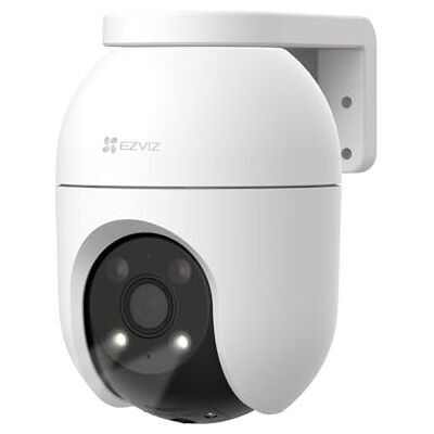 EZVIZ Telecamera WiFi Esterno 4K, Telecamera Motorizzata per Esterni con Copertura a 360°, Visione Notturna a Colori, Rilevamento di Persone/Veicoli, Tracciamento Zoom Auto, C8c 8MP(6mm) EZVIZ Telecamera WiFi Esterno 4K, Telecamera Motorizzata per Esterni con Copertura a 360°, Visione Notturna a Colori, Rilevamento di Persone/Veicoli, Tracciamento Zoom Auto, C8c 8MP(6mm)