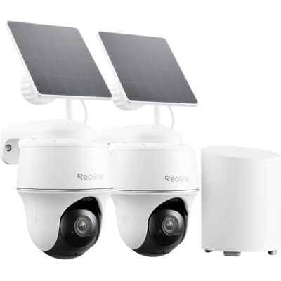 Reolink 3MP Telecamera Wi-Fi Esterno Kit, Senza Fili, Visione Notturna IR Reolink 3MP Telecamera Wi-Fi Esterno Kit, Senza Fili, Visione Notturna IR
