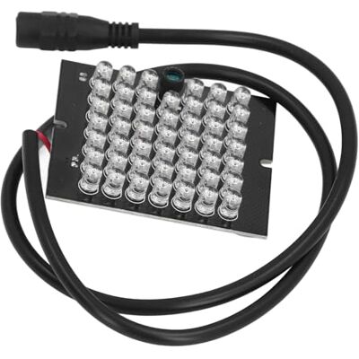 dsheng Illuminatore IR CCTV, 940nm 48 LED Illuminatore IR Lampada di Sicurezza per Visione Notturna a Infrarossi, Telecamera CCTV con Luce di Inondazione Esterna per di dsheng Illuminatore IR CCTV, 940nm 48 LED Illuminatore IR Lampada di Sicurezza per Visione Notturna a Infrarossi, Telecamera CCTV con Luce di Inondazione Esterna per di