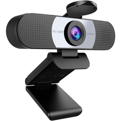 EMEET Webcam Full HD Webcam C960 1080P con Copriobiettivo e Doppio Microfono, Videocamera per Streaming a 90° con Correzione Automatica della Luce, Plug & Play, per Linux, Win10, Mac OS EMEET Webcam Full HD Webcam C960 1080P con Copriobiettivo e Doppio Microfono, Videocamera per Streaming a 90° con Correzione Automatica della Luce, Plug & Play, per Linux, Win10, Mac OS