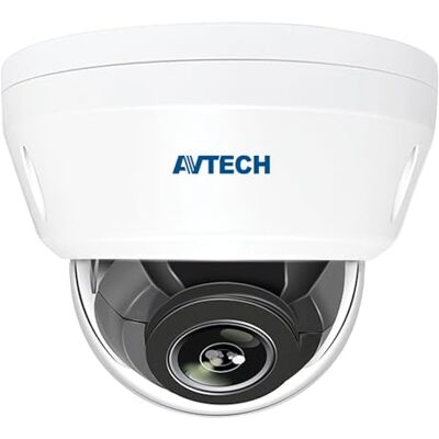 Avtech 635051 Telecamera IP Dome IR H.265 Lente Motorizzata 5MP Rilevamento Basato su AI, DGM5446SVAT Bianco Avtech 635051 Telecamera IP Dome IR H.265 Lente Motorizzata 5MP Rilevamento Basato su AI, DGM5446SVAT Bianco