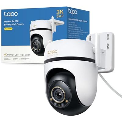 Tapo C530WS Telecamera Wi-Fi Esterno 3K 5MP, 360° Visuale, Visione Notturna a Colori Starlight, Rilevamento AI, IP66, Wi-Fi o Ethernet, Allarme Sonoro e Luminoso, Supporta MicroSD fino a 512 GB Tapo C530WS Telecamera Wi-Fi Esterno 3K 5MP, 360° Visuale, Visione Notturna a Colori Starlight, Rilevamento AI, IP66, Wi-Fi o Ethernet, Allarme Sonoro e Luminoso, Supporta MicroSD fino a 512 GB
