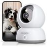 blurams Telecamere Wifi Interne 2K,Videocamera Sorveglianza Interno Wifi,Telecamere per Cani/Casa/Bambini,Visione Notturna a Colori,One-Touch Call,Allarme,Rotazione a 360° (2.4GHz Wi-Fi)