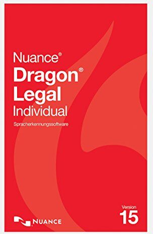 Nuance Dragon NaturallySpeaking Dragon Legal Individual 15