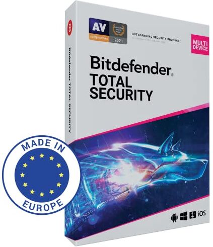 Bitdefender Total Security 2024   5 dispositivi  1 anno   PC/Mac/Mobile