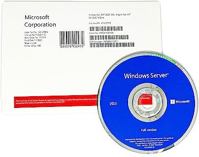 Microsoft Windows Server 2022 Datacenter 16Core [DE] Dvd