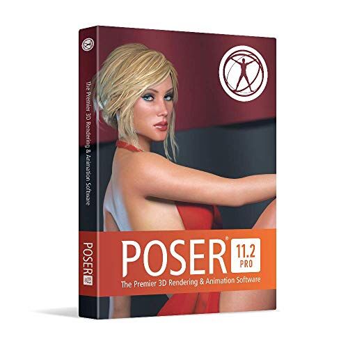 Graphixly LLC Poser Pro 11 The Premier 3D Rendering and Animation Software for Windows and Mac OS