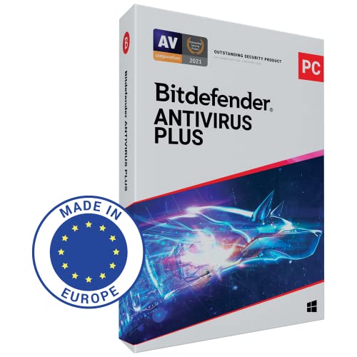 Bitdefender Antivirus plus 2024   1 dispositivo   1 anno   PC