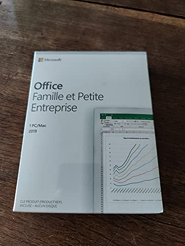 Microsoft Office Home and Business 2019 French France Only Mdls Save Now P6