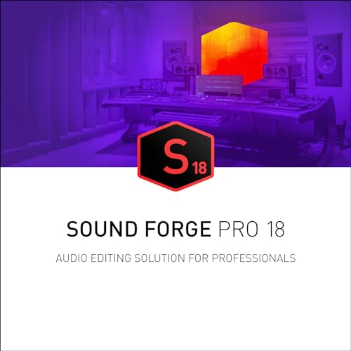 MAGIX SOUND FORGE Pro 18 L'editor audio completo   Software audio   Programma musicale   Per PC Windows 10/11   Licenza per 1 PC come codice voucher in una pratica confezione di spedizione