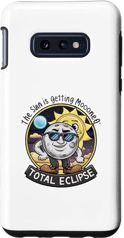 Total Solar Eclipse 2024 Custodia per Galaxy S10e Total Solar Eclipse Chase 2024 Il sole si sta lunando