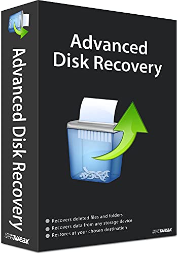 Systweak Advanced Disk Recovery Software 1 pc 1 jaar, herstel verwijderde bestanden en video- en andere bestanden van Windows-pc, USB, USB-harde schij