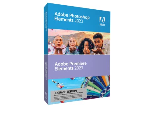 Adobe Photoshop & Premiere Elements 2023 Education/Student