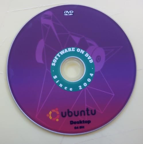 Generico Ultima versione del sistema operativo Ubuntu Linux "Desktop" a 64 bit su DVD