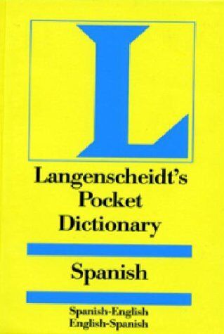 Langenscheidt's Pocket Spanish Dictionary: Spanish English & English Spanish by Langenscheidt Editorial Staff (1997-01-02)