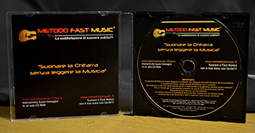 METODO FAST MUSIC per Chitarra – Corso divertente e interattivo su cd-rom per principianti