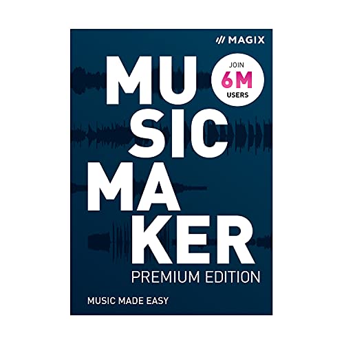 Magix Music Maker Premium Edition 2022: Harness the power of AI to create your own songs
