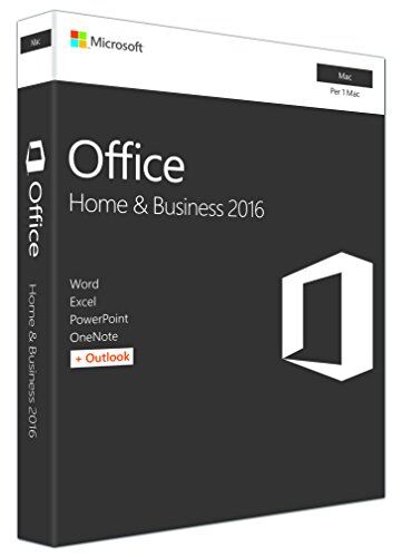 Microsoft Office 2016 Home & Business (Mac) [1 dispositivo / versione perpetua]