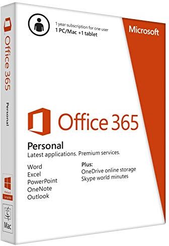 Microsoft Office 365 Personal 1 licenza/e 1 anno/i Francese