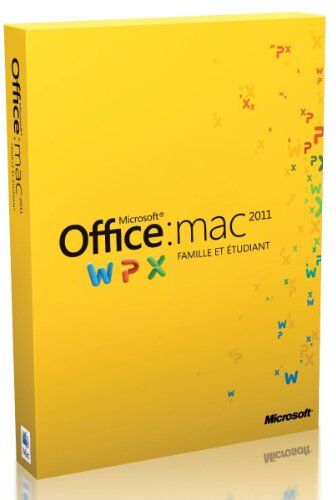 Microsoft Office for Mac Home & Student 2011