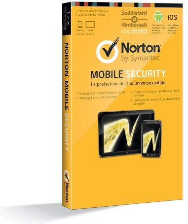 Symantec Norton Mobile Security 3.0 ITA 1 User Card MMM