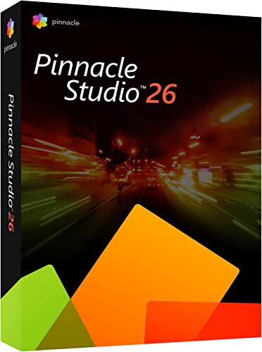 Corel Pinnacle Studio 26   Software di registrazione di schermate ed editing video   Licenza perpetua   1 Dispositivo   PC Key Card