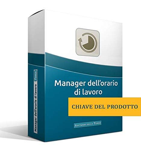 Temia Manager dell’orario di lavoro   programma multiutente [link per scaricare il programma, senza CD]