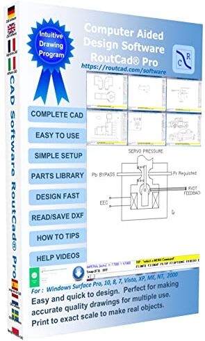 ROUTCAD-ROUTBOT CAD Software for Electrical, Mechanical, Fire Alarm, Floor Plan, Sketch. Use the part library to quickly make your drawing with a easy to use software, plus tutorial training videos included.