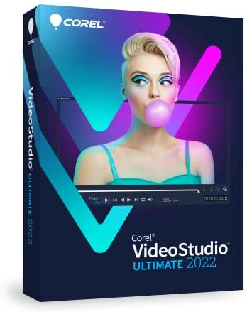 Corel VideoStudio 2022 Ultimate   Software di editing video Crea presentazioni, masterizza   Licenza Perpetua   1 Dispositivo   Codice [Box]