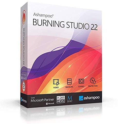 Ashampoo Masterizzazione Studio 22 Windows (Prodotto Keycard Senza Datenträger)