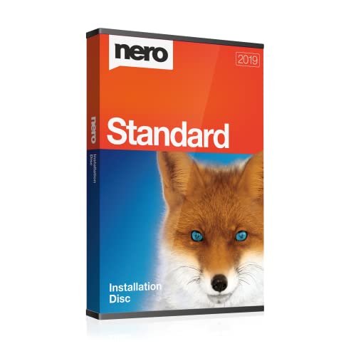 Nero Standard 2019 DVD-Case multilingue 23 lingue   Editing video   Masterizzazione   Conversione ( MP3, MPEG4 )   Software multimediale   Windows 11/10/8 / 7