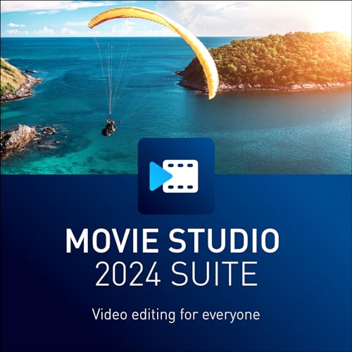 MAGIX Movie Studio 2024 Suite: Montaggio video creativo per tutti   Programma di montaggio video   Editor video   per PC Windows 10/11   Licenza di download per 1 PC