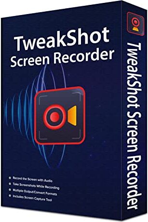 Systweak TweakShot Screen Recorder Software per Windows 1 anno 1 PC Acquisisci o registra schermo   Editor di immagini per modificare gli screenshot acquisiti (chiave di licenza tramite post-nessun CD)