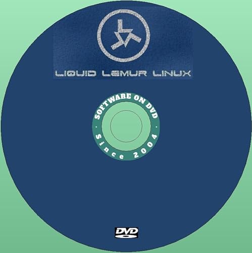 Software on DVD Ultima versione del sistema operativo Liquid Lemur Linux su DVD