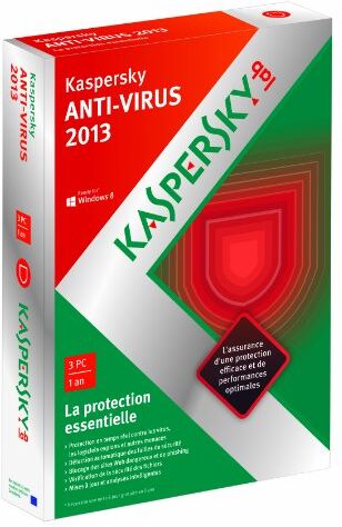 Kaspersky Lab Anti-Virus 2013, 3u, 1Y