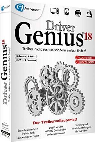 Avanquest Deutschland Driver Genius 18. Für Windows 7/8/10