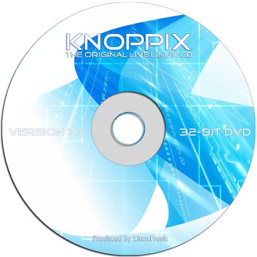 LinuxFreak Knoppix Linux 7.0 [DVD a 32 bit] Maxi Edition Live Linux su DVD