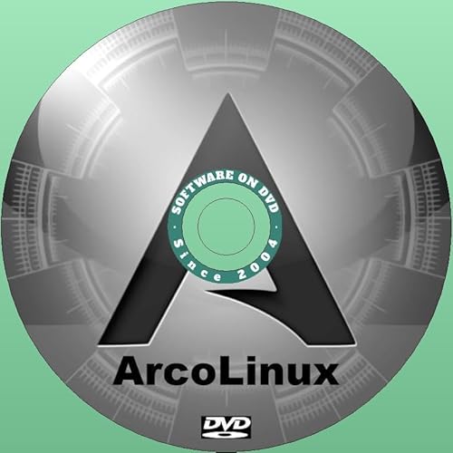 Generic Ultima nuova versione del sistema operativo Arco Linux "S" per PC su DVD